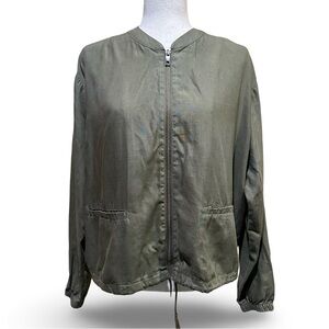 Who What Wear Women’s‎ Jacket Olive Green Large